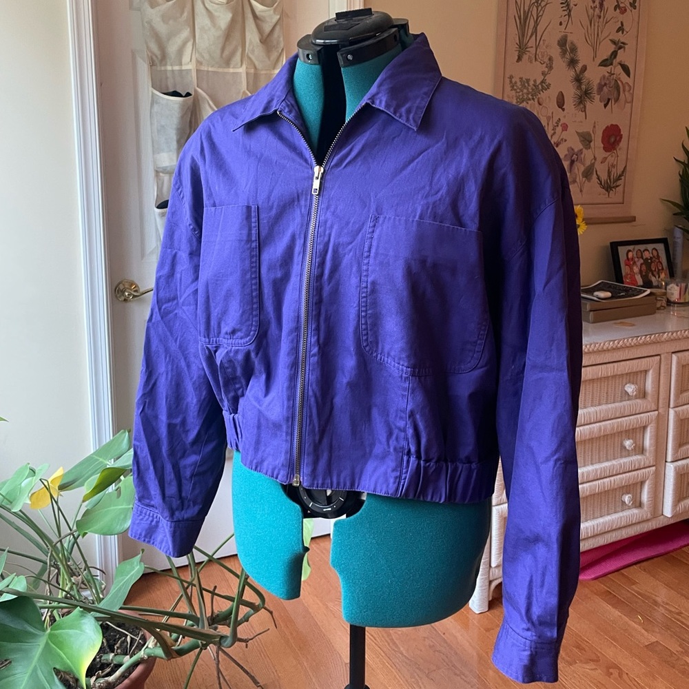 Vintage Utiltiies Jacket (purple)